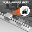VEVOR Linear Guide Rail Set, SBR20 800mm, 2 PCS 31.5 in/800 mm SBR20 Guide Rails and 4 PCS SBR20UU Slide Blocks, Linear Rails and Bearings Kit for Automated Machines DIY Project CNC Router Machines