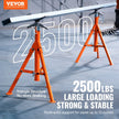 VEVOR Pipe Stand, 2500LBS Heavy Duty Pipe Jack Stands, 27.2