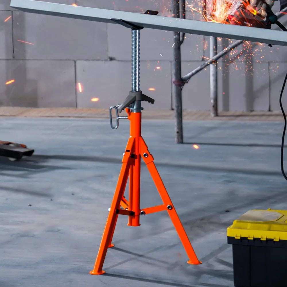 VEVOR Pipe Stand, 2500LBS Heavy Duty Pipe Jack Stands, 27.2