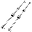 VEVOR Linear Guide Rail Set, SFC16 1000mm, 2 PCS 39.4 in/1000 mm SFC16 Guide Rails 4 PCS SC16 Slide Blocks 4 PCS Rail Supports, Linear Rails and Bearings Kit for Automated Machines CNC DIY Project