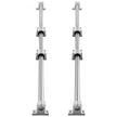VEVOR Linear Guide Rail Set, SFC16 1000mm, 2 PCS 39.4 in/1000 mm SFC16 Guide Rails 4 PCS SC16 Slide Blocks 4 PCS Rail Supports, Linear Rails and Bearings Kit for Automated Machines CNC DIY Project