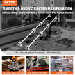VEVOR Linear Guide Rail Set, SFC20 1000mm, 2 PCS 39.4 in/1000 mm SFC20 Guide Rails 4 PCS SC20 Slide Blocks 4 PCS Rail Supports, Linear Rails and Bearings Kit for Automated Machines CNC DIY Project