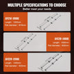 VEVOR Linear Guide Rail Set, SFC20 1000mm, 2 PCS 39.4 in/1000 mm SFC20 Guide Rails 4 PCS SC20 Slide Blocks 4 PCS Rail Supports, Linear Rails and Bearings Kit for Automated Machines CNC DIY Project