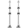 VEVOR Linear Guide Rail Set, SFC20 1200mm, 2 PCS 39.4 in/1000 mm SFC20 Guide Rails 4 PCS SC20 Slide Blocks 4 PCS Rail Supports, Linear Rails and Bearings Kit for Automated Machines CNC DIY Project