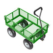 VEVOR Steel Garden Cart 680lb Capacity Heavy Duty Yard Wagon Cart 10in Tires