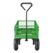 VEVOR Steel Garden Cart 680lb Capacity Heavy Duty Yard Wagon Cart 10in Tires