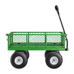 VEVOR Steel Garden Cart 680lb Capacity Heavy Duty Yard Wagon Cart 10in Tires