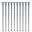 VEVOR Staircase Metal Balusters, 44'' x 1/2