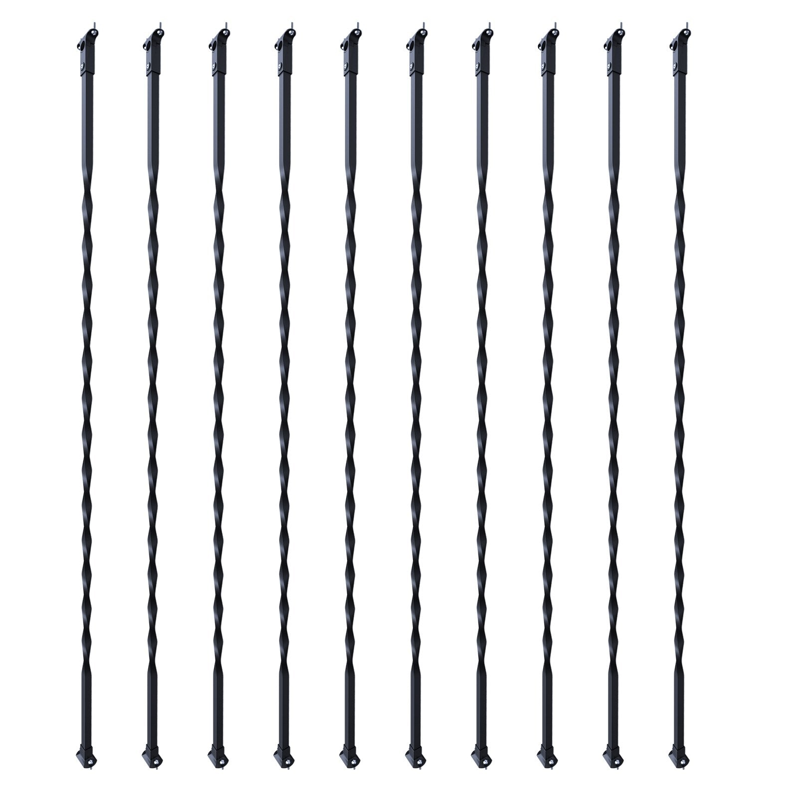 VEVOR Staircase Metal Balusters, 44'' x 1/2