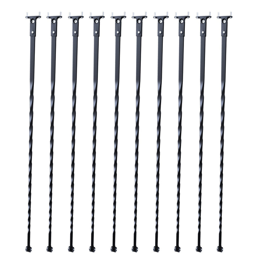 VEVOR Staircase Metal Balusters, 44'' x 1/2