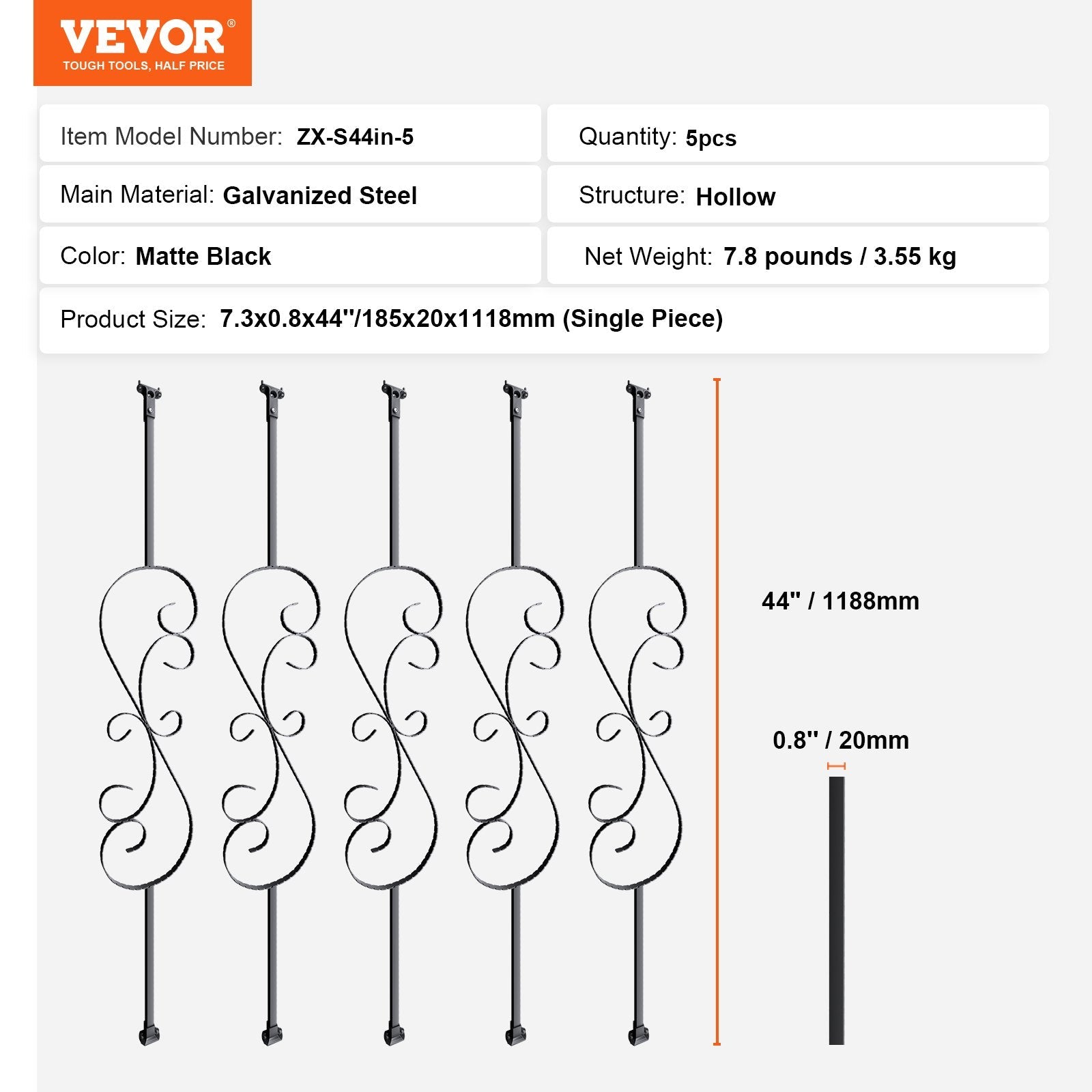 VEVOR Dip Bars, 500 lbs Weight Capacity, Heave Duty Dip Stand Station, Fitness Workout Dip Bar Station Stabilizer Parallette Push Up Stand, Parallel Bars for Strength Training Home Gym Office Outdoor