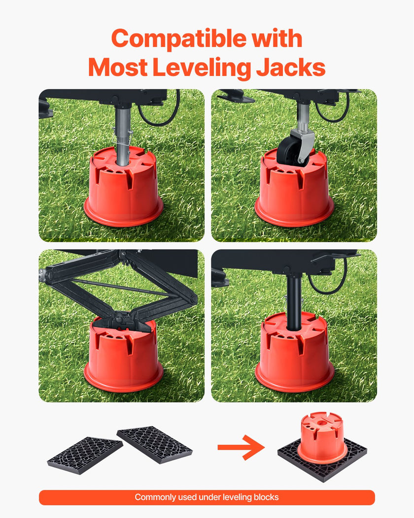 Trailer Jack Blocks 6 RV Leveling Blocks 8