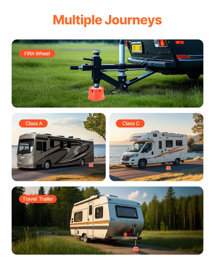 Trailer Jack Blocks 6 RV Leveling Blocks 8