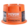 VEVOR Trailer Jack Block, 2000 lbs Capacity per RV Leveling Block, High-quality Polypropylene RV Camper Stabilizer Blocks, RV Travel Accessories Use for Any Tongue Jack, Post, Foot, 5th Wheels, 2-Pack