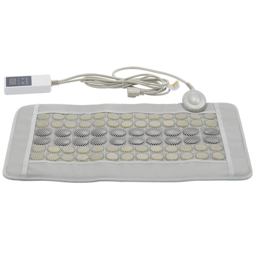 VEVOR Far Infrared Heating Pad 52 Natural Jade & 20 Tourmaline Stone Heating Pad