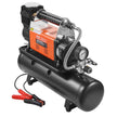 VEVOR Heavy Duty Air Compressor & 6L Tank 6.35CFM Portable Tire Inflator 150PSI