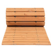 VEVOR 12 ft L x 17 in W Straight Wooden Garden Pathway Roll Out Garden Walkway