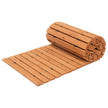 VEVOR 12 ft L x 22 in W Straight Wooden Garden Pathway Roll Out Garden Walkway