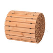 VEVOR 16 ft L x 17 in W Straight Wooden Garden Pathway Roll Out Garden Walkway