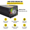 VEVOR Power Inverter, 5000W Modified Sine Wave Inverter, DC 36V to AC 120V Car Converter, with LCD Screen, Remote Controller, LED Indicator, AC Outlets Inverter for Truck RV Car Boat Travel Camping