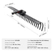 VEVOR Tow Behind Landscape Rake, 60
