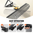 VEVOR Tow Behind Dethatcher, 72-inch Tow Dethatcher with 36 Steel Tines, 3-Point Lawn Dethatcher Rake with Attachments for Tractor, Landscape Rake for Garden, Farm, Grass