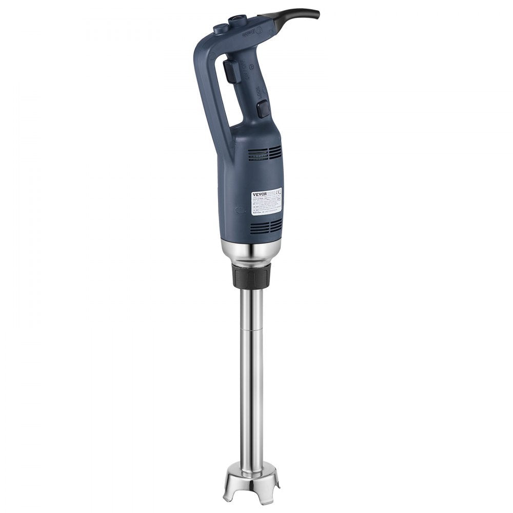 VEVOR Commercial Immersion Blender, 350W Heavy Duty Hand Mixer, 16 inch Stepless Variable Speed Mixer with Stainless Steel Blade, Multi-Purpose Portable Mixer for Soup, Sauces, Mashed Potatoes, Cream