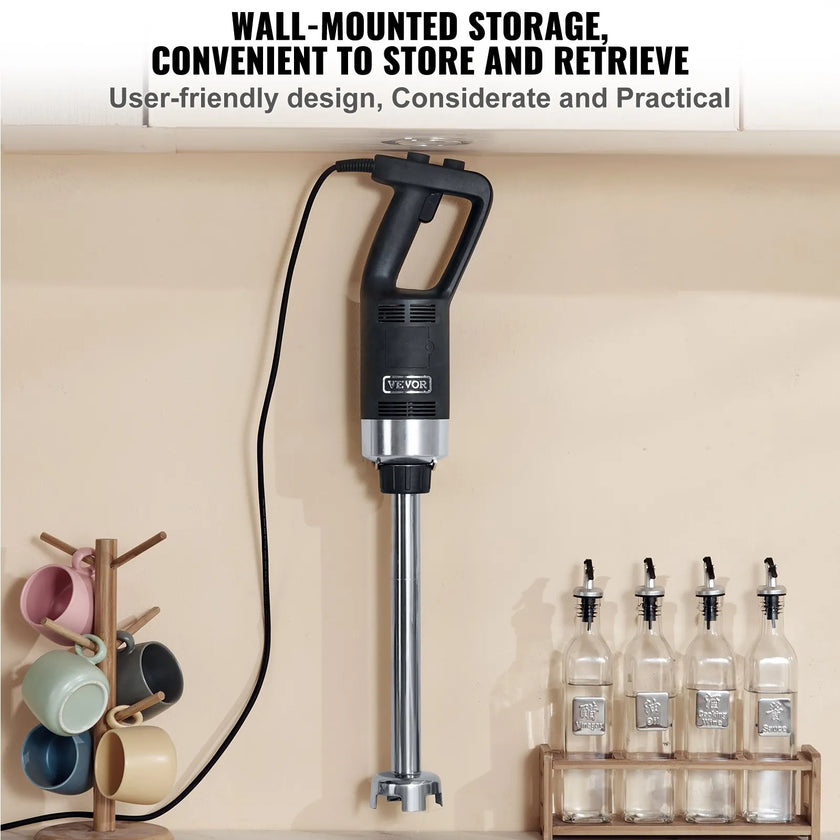 VEVOR Commercial Immersion Blender, 750W 20