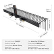 VEVOR Tow Behind Landscape Rake, 72