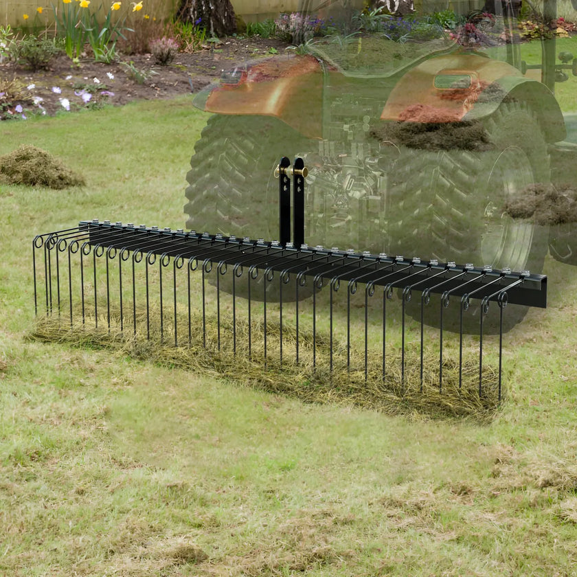 VEVOR Tow Behind Landscape Rake, 72