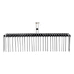 VEVOR Tow Behind Landscape Rake, 72