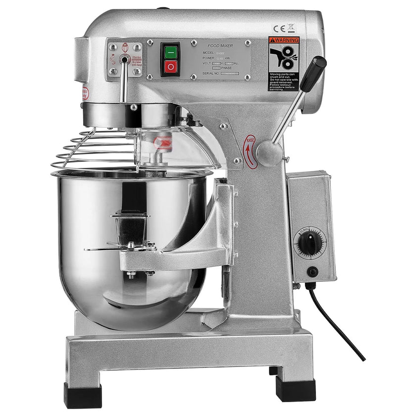 VEVOR Commercial Food Mixer 28.5L 3-Speed Stand Dough Mixer 1100W for Restaurant