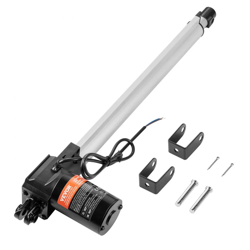 VEVOR Linear Actuator 12V, 16 Inch Heavy Duty 1320lbs /6000N Linear Actuator, 0.19