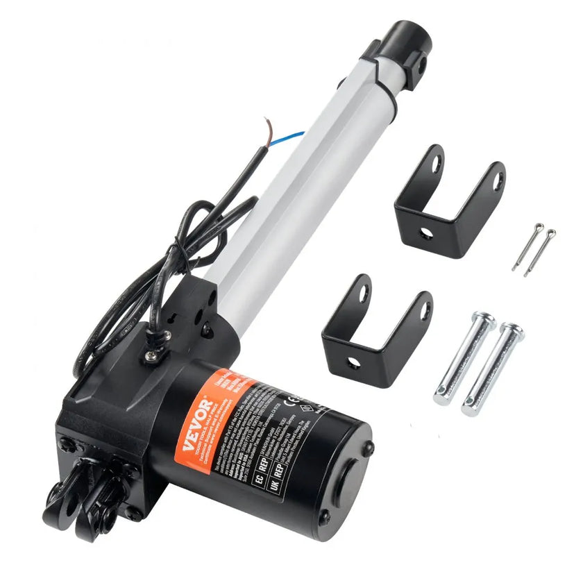VEVOR Linear Actuator 12V, 8 Inch Heavy Duty 1320lbs/6000N Linear Actuator, 0.19