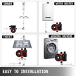 VEVOR Recirculating Pump, 93W 110V Water Circulator Circulating Pump NPT 3/4