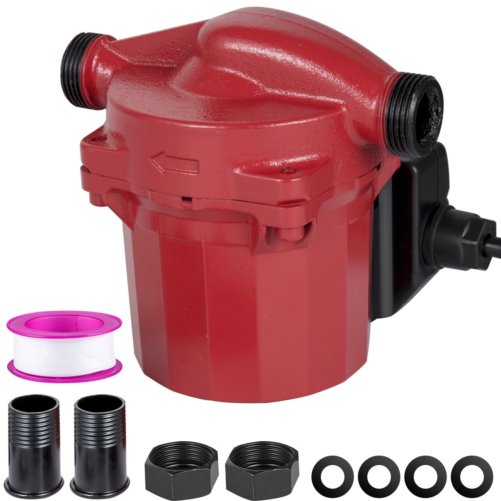 VEVOR Recirculating Pump, 93W 110V Water Circulator Circulating Pump NPT 3/4
