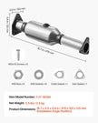 VEVOR Catalytic Converter Compatible with Honda Accord 2.4L 2003-2007 2.4L L4