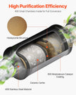 VEVOR Catalytic Converter Compatible with Chrysler Dodge Jeep 2.4L Front 54735