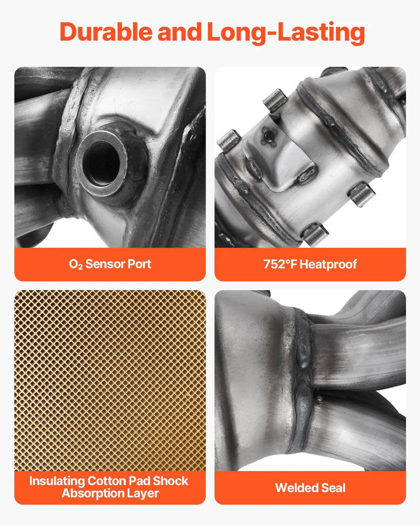 VEVOR Catalytic Converter Compatible with Kia Soul Rio/Hyundai Veloster Accent