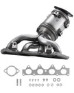 VEVOR Catalytic Converter Compatible with Kia Soul Rio/Hyundai Veloster Accent