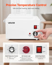 VEVOR Single Wax Warmer 3000ML Wax Warmer for Hair Removal 32-248 ℉ Adjustable