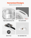 VEVOR Single Wax Warmer 600ML Professional Waxing Heater Pot for Hair Removal