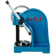 VEVOR Heavy Duty Arbor Press 1 Ton, Manual Arbor Press with Handwheel, Manual Desktop Metal Arbor Press 4-5/8 Inch Max. Working Height, for Riveting Punching Holes