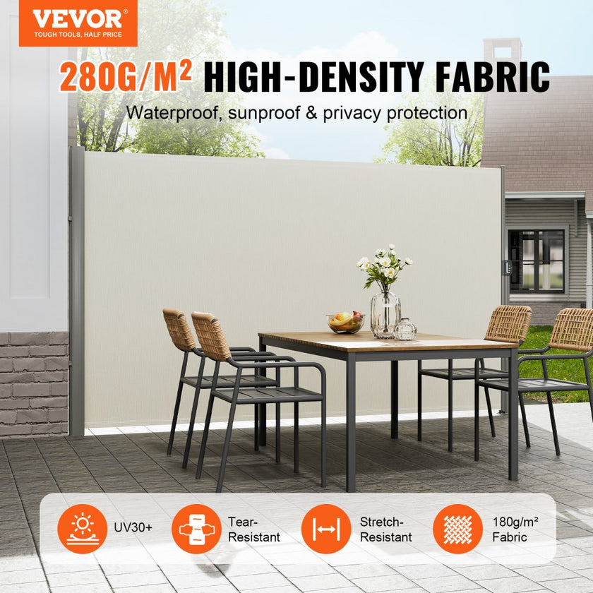 VEVOR Retractable Side Awning 118