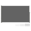 VEVOR Retractable Side Awning 118