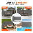Retractable Side Awning Patio Screen Retractable Fence 71x236inch Privacy Screen