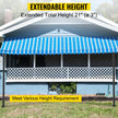 VEVOR Sail Pole Extension, 21\
