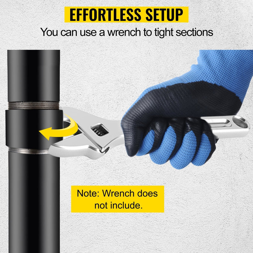VEVOR Sail Pole Extension, 21\