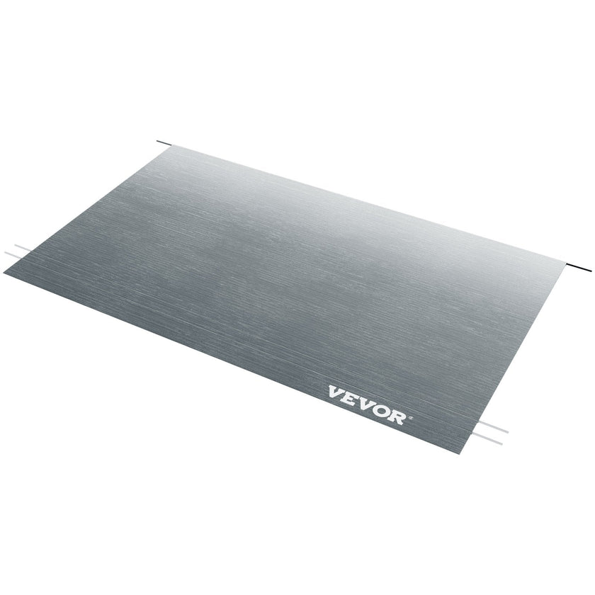 VEVOR RV Awning Replacement Fabric 17 FT, Gray Fade RV Awning Replacement Fabric, 15oz Vinyl Material Replacement Awning, Sun Shade and Waterproof Camper Awning Replacement Fabric