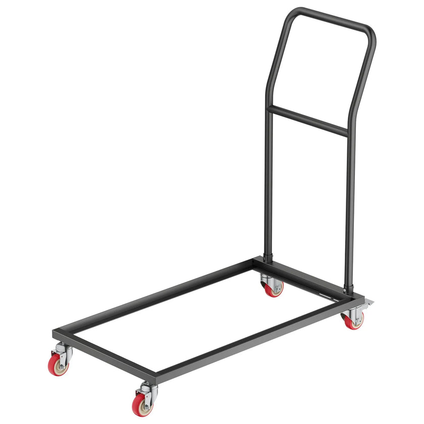 VEVOR Folding Chair Rack Cart for 25 Chairs of 300 LBS L-shape Vertical